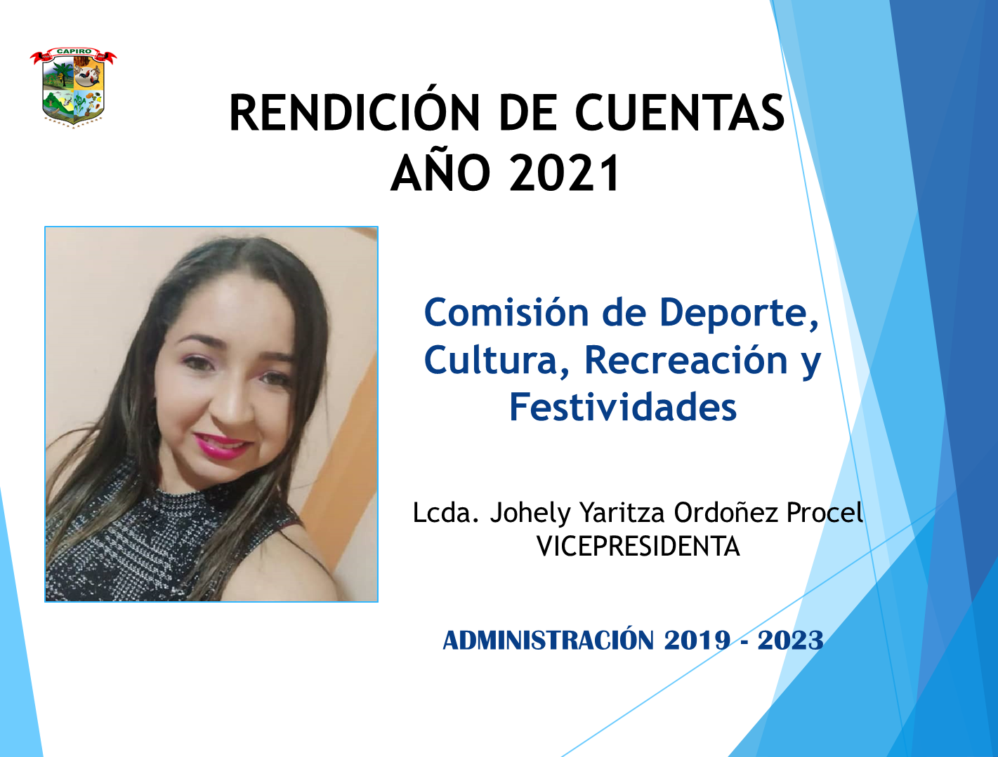 1. VOCAL JOHELY ORDOÑEZ